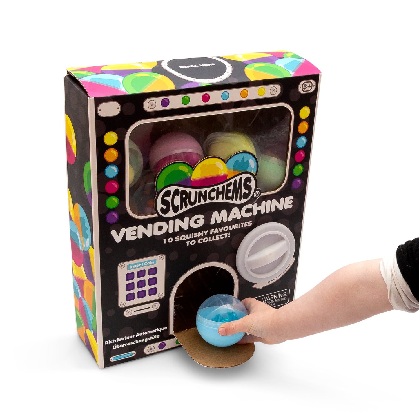 SCRUNCHEMS VENDING MACHINE (10 PIECES)