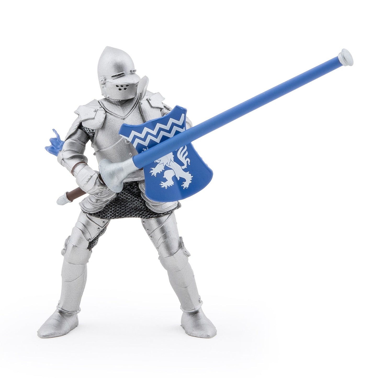 Lion Knight with Spear Figurine