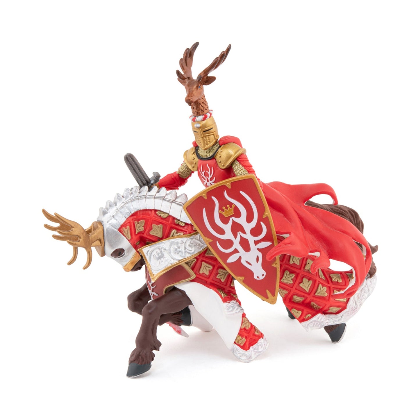 Weapon Master Horse figurine deer crest