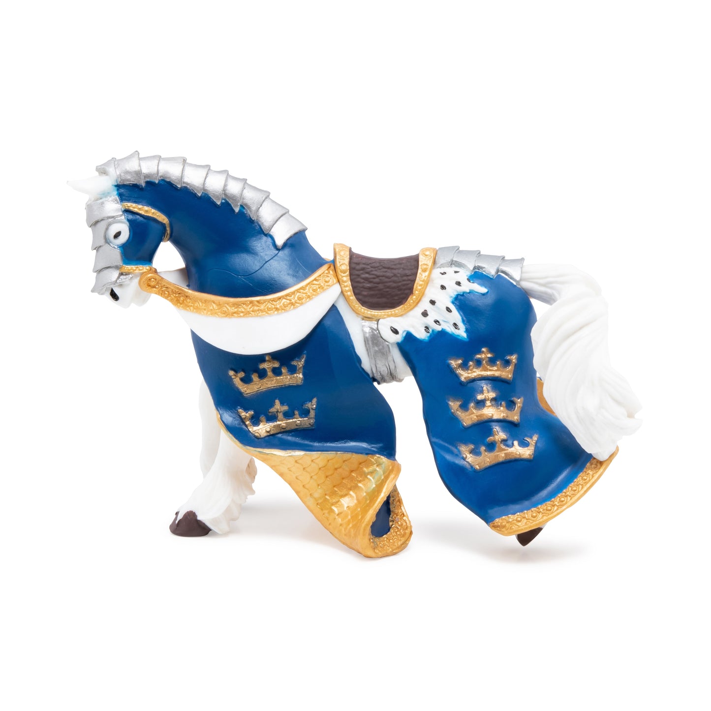 King Arthur's Blue Horse Figurine