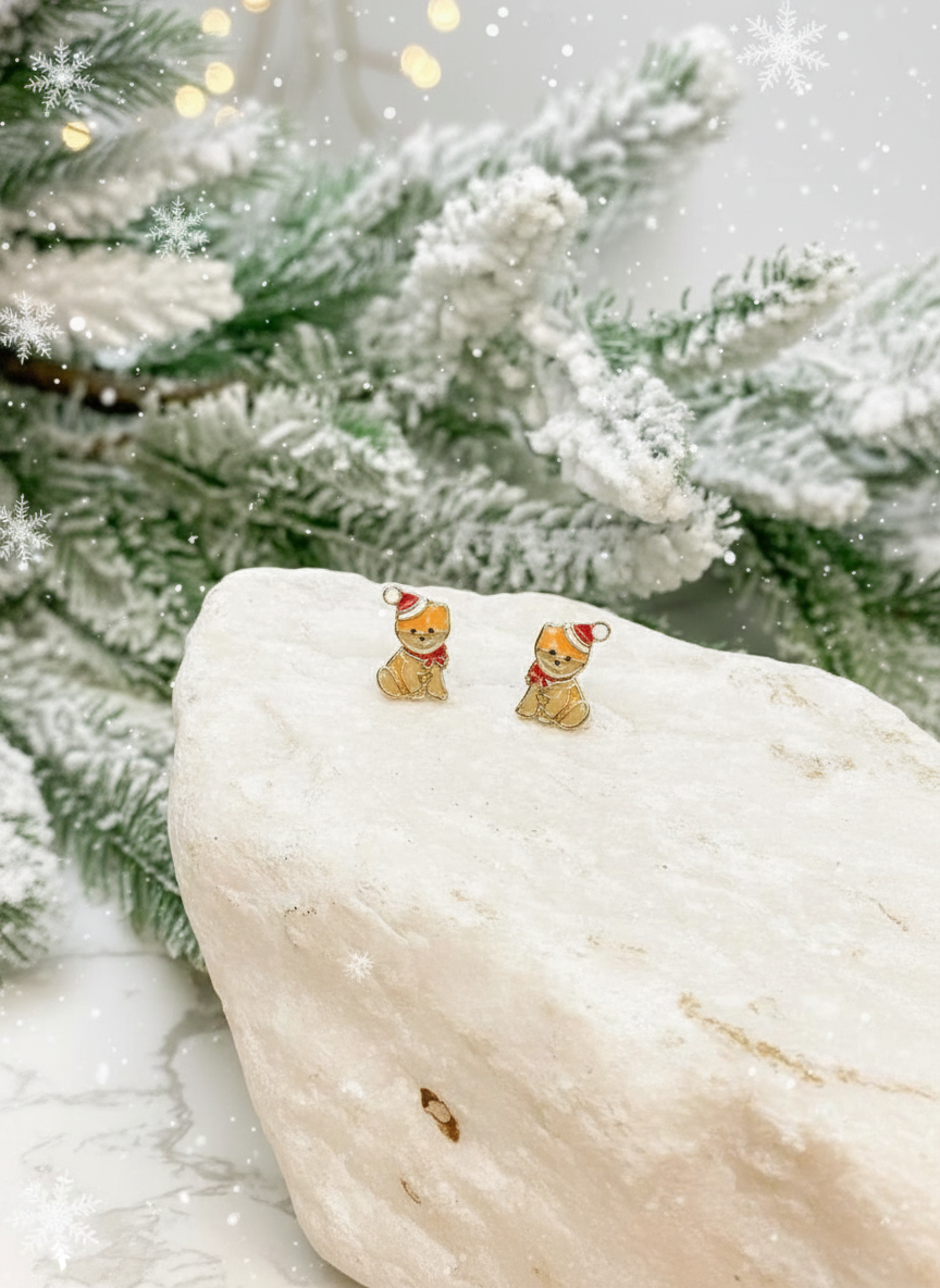 Christmas Spitz Earrings