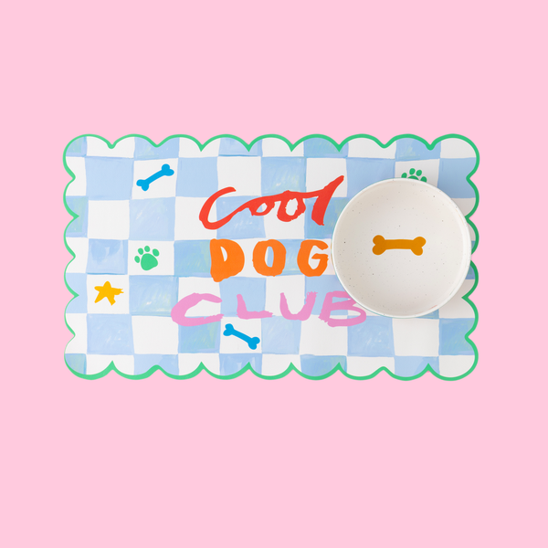 Cool Dog Club Pet Food Mat