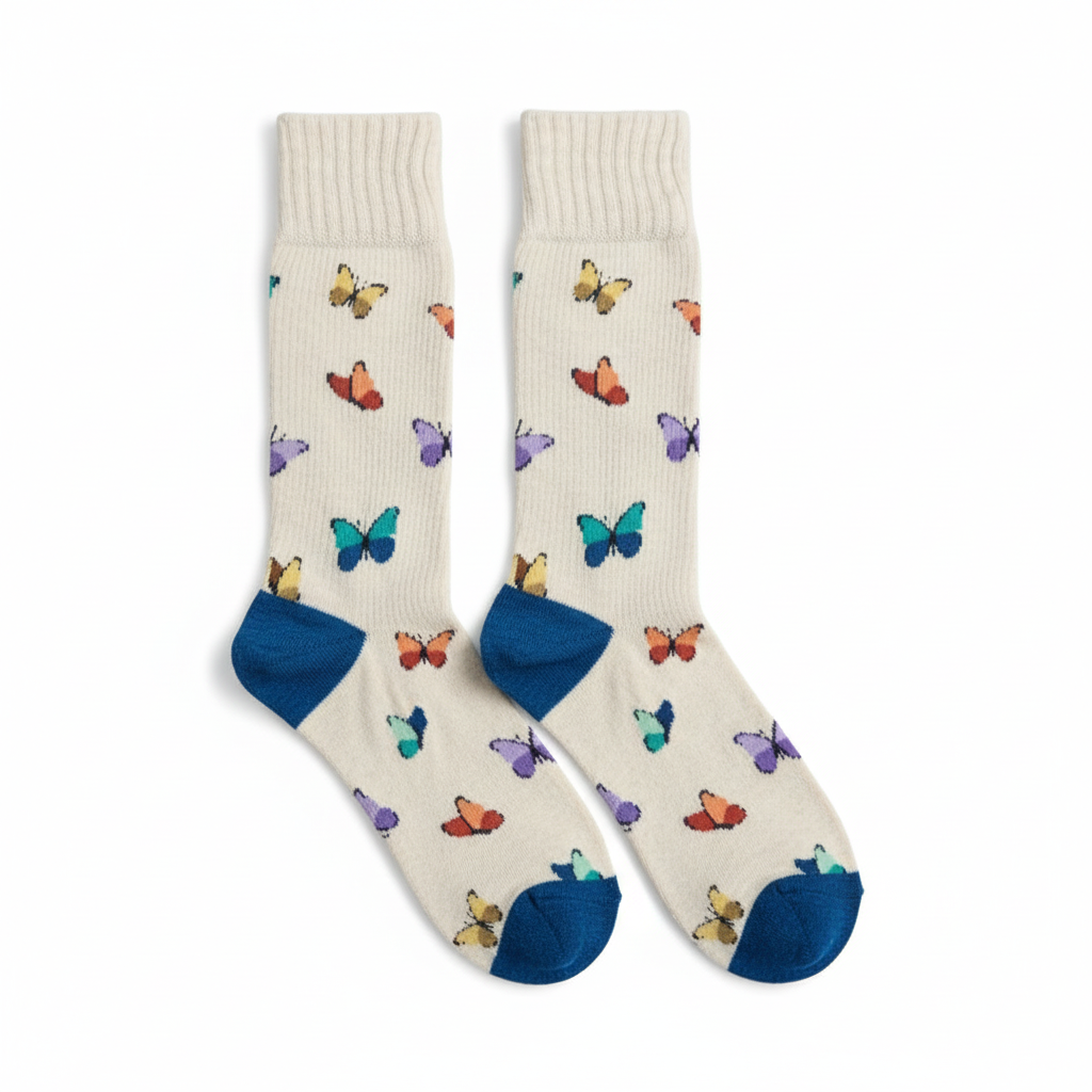 Chaussettes Papillons