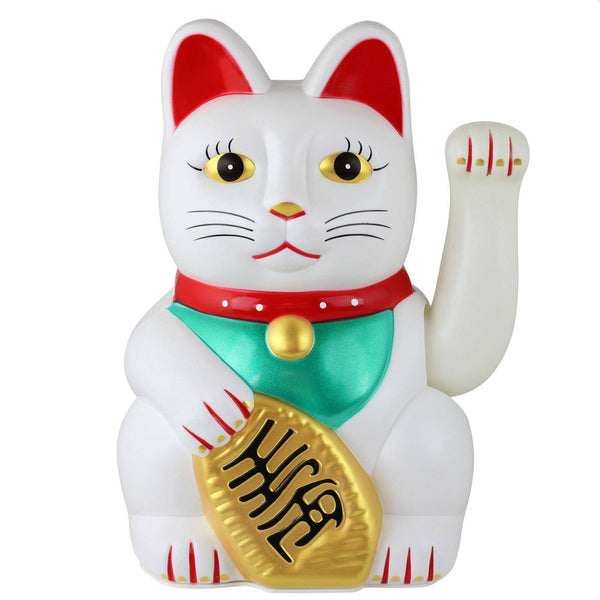 Lucky white large cat 25cm