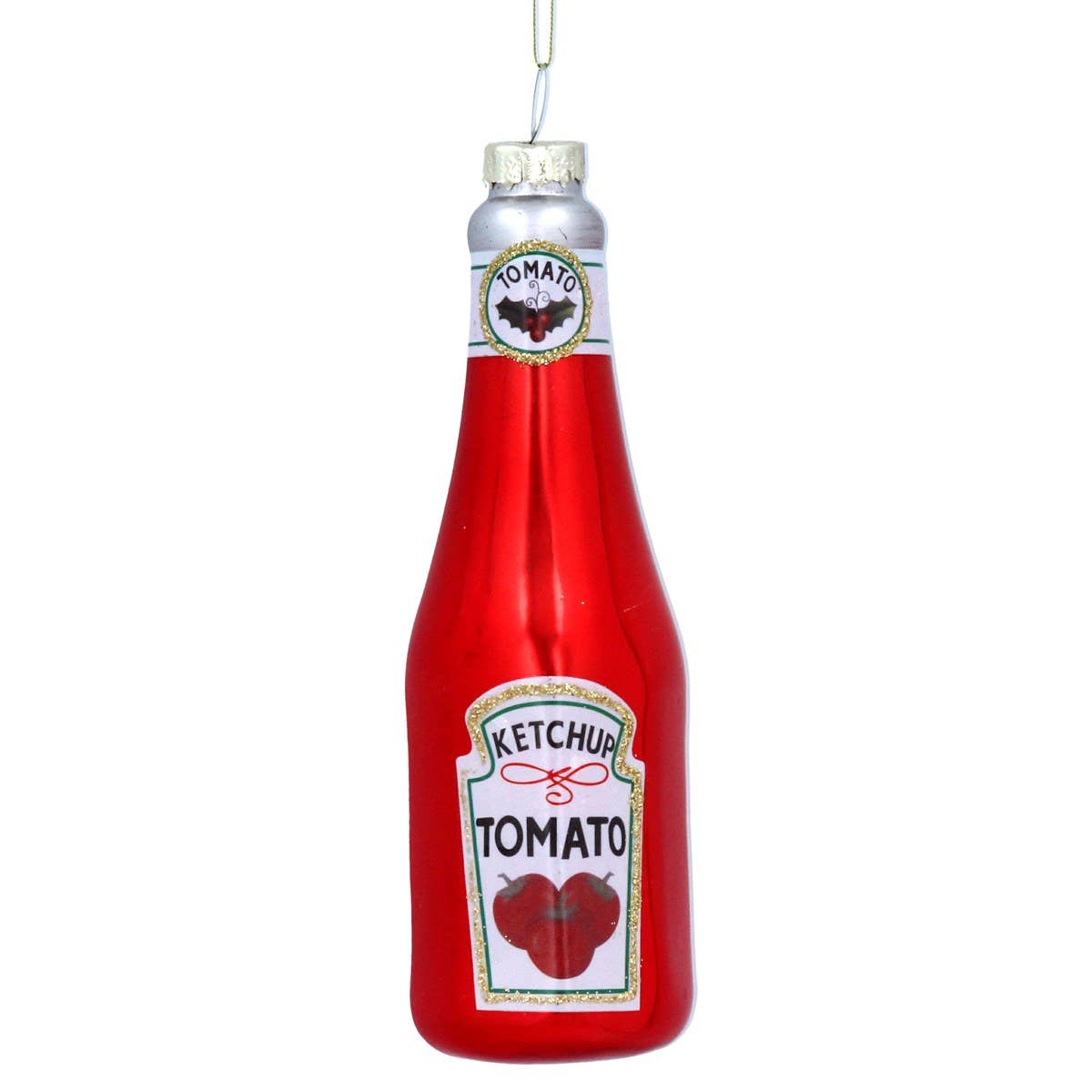 Glass Ketchup Bottle Dec.