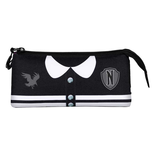 Mercredi Varsity-Trousse Triple FAN 2.0, Noir