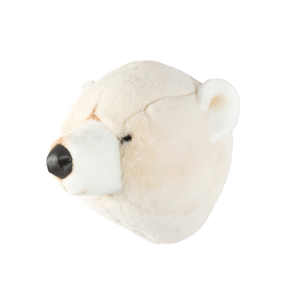 Décoration Murale Peluche Basile le Ours Polaire - Wild & Soft