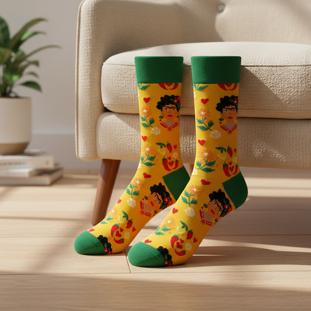 Mexican Artist Socks