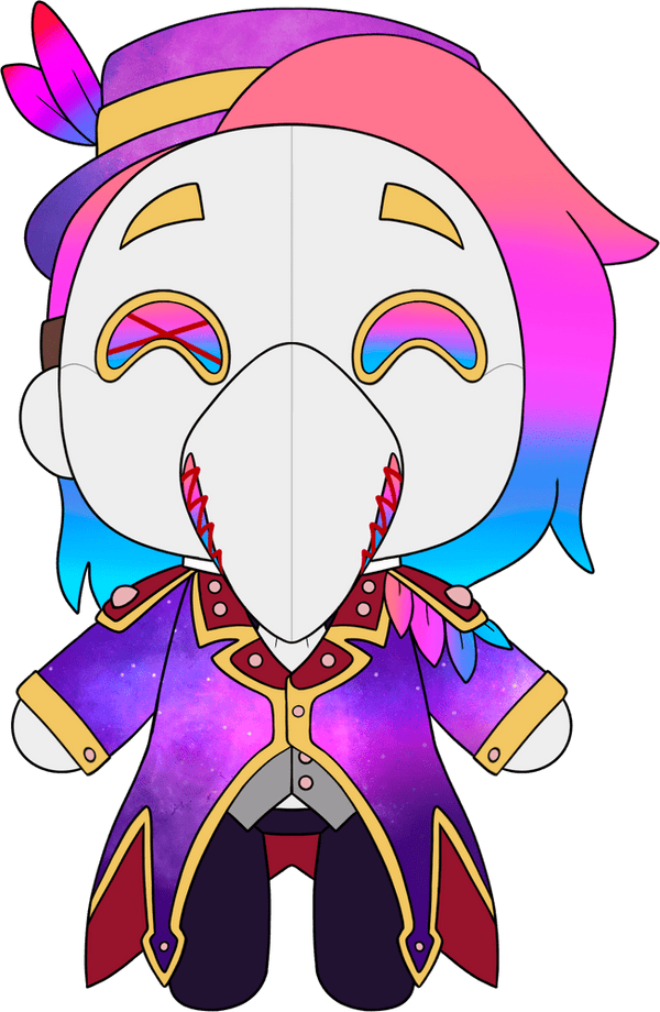 Crowmeda Plush (9in)