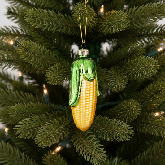 Corn Cob Christmas Ball