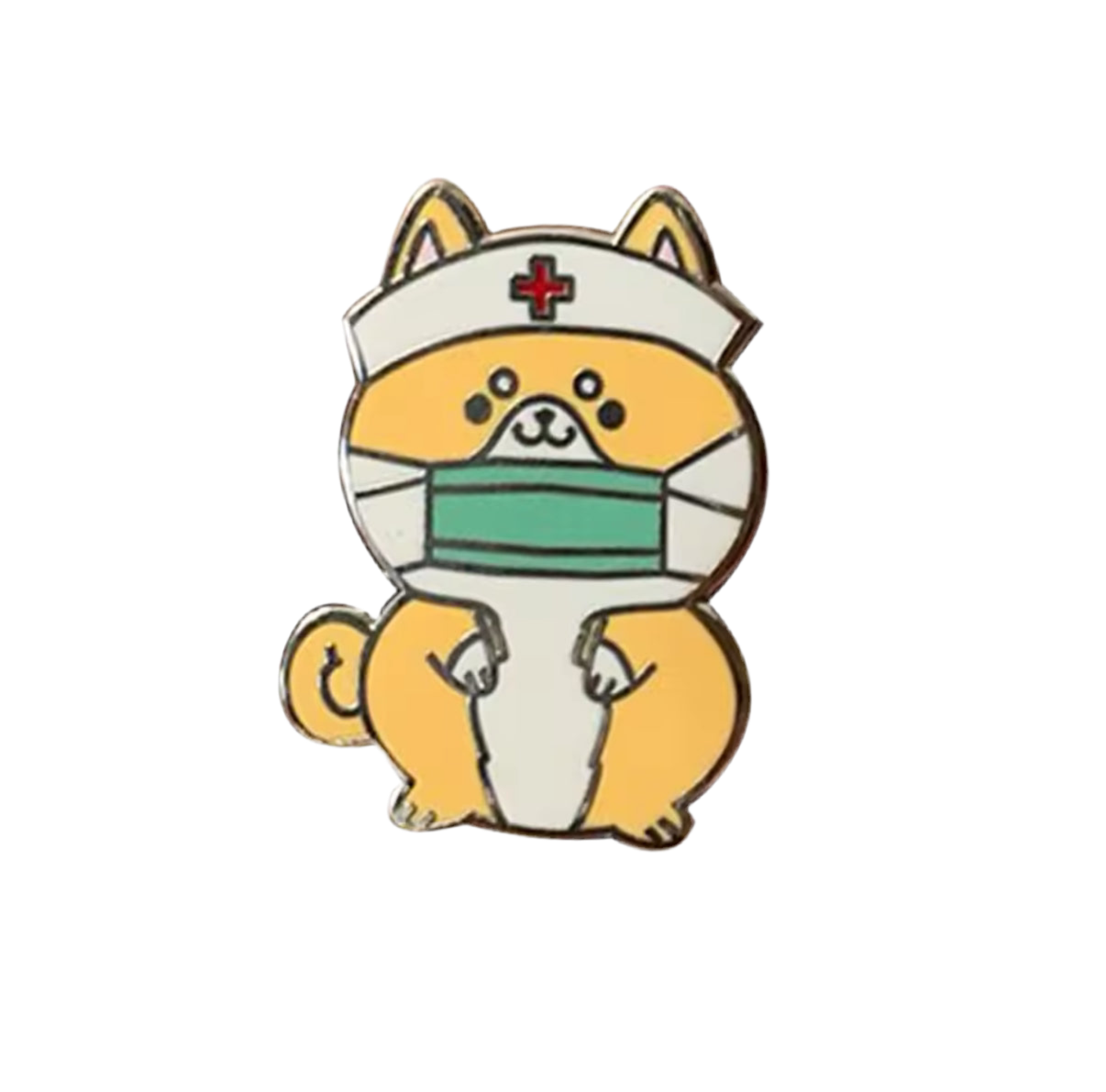pins chien shiba infirmiere