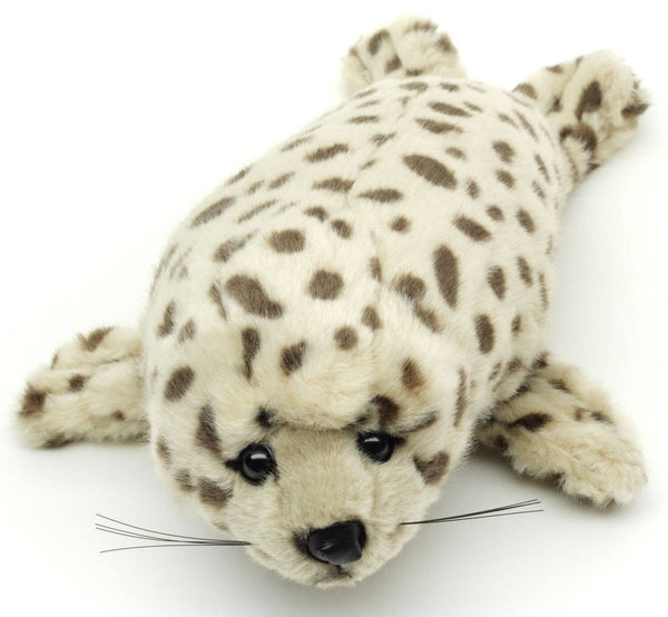 Phoque (à pois gris) - phoque - peluche Uni Toys