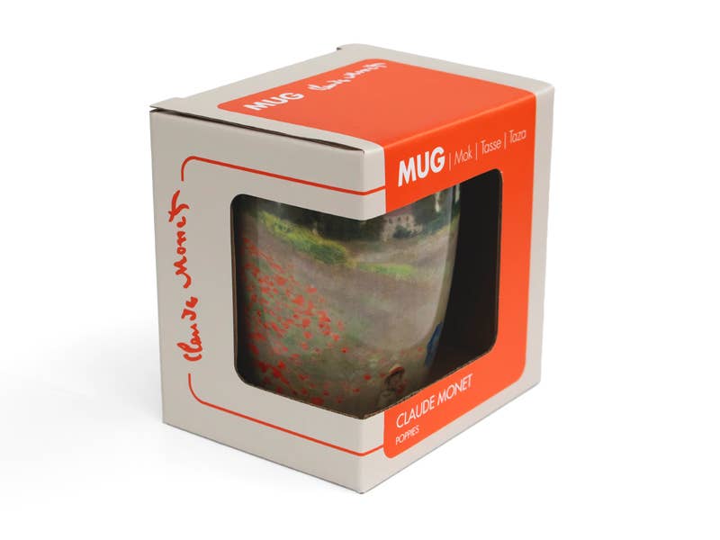 Claude Monet Mug - Poppy Field