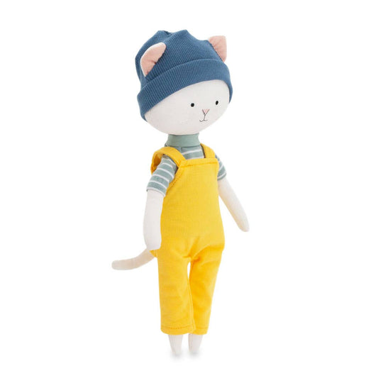 Cotti Motti Nicky the Cat Cotton Plush Toy - 29 cm - From birth