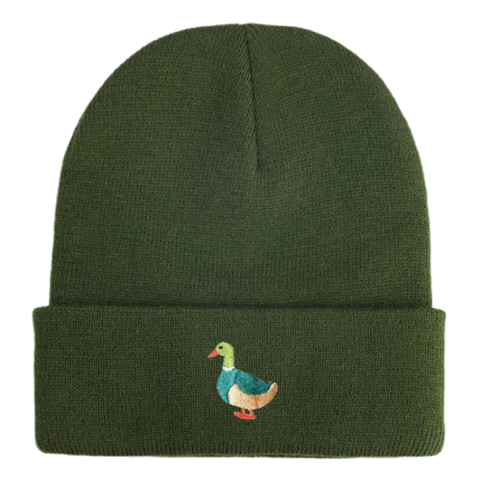 Embroidered Mallard Duck Hat