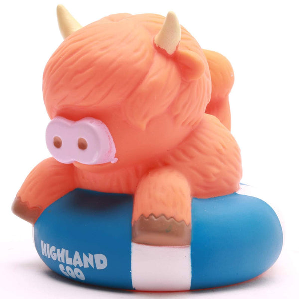 Highland Cow on Float
