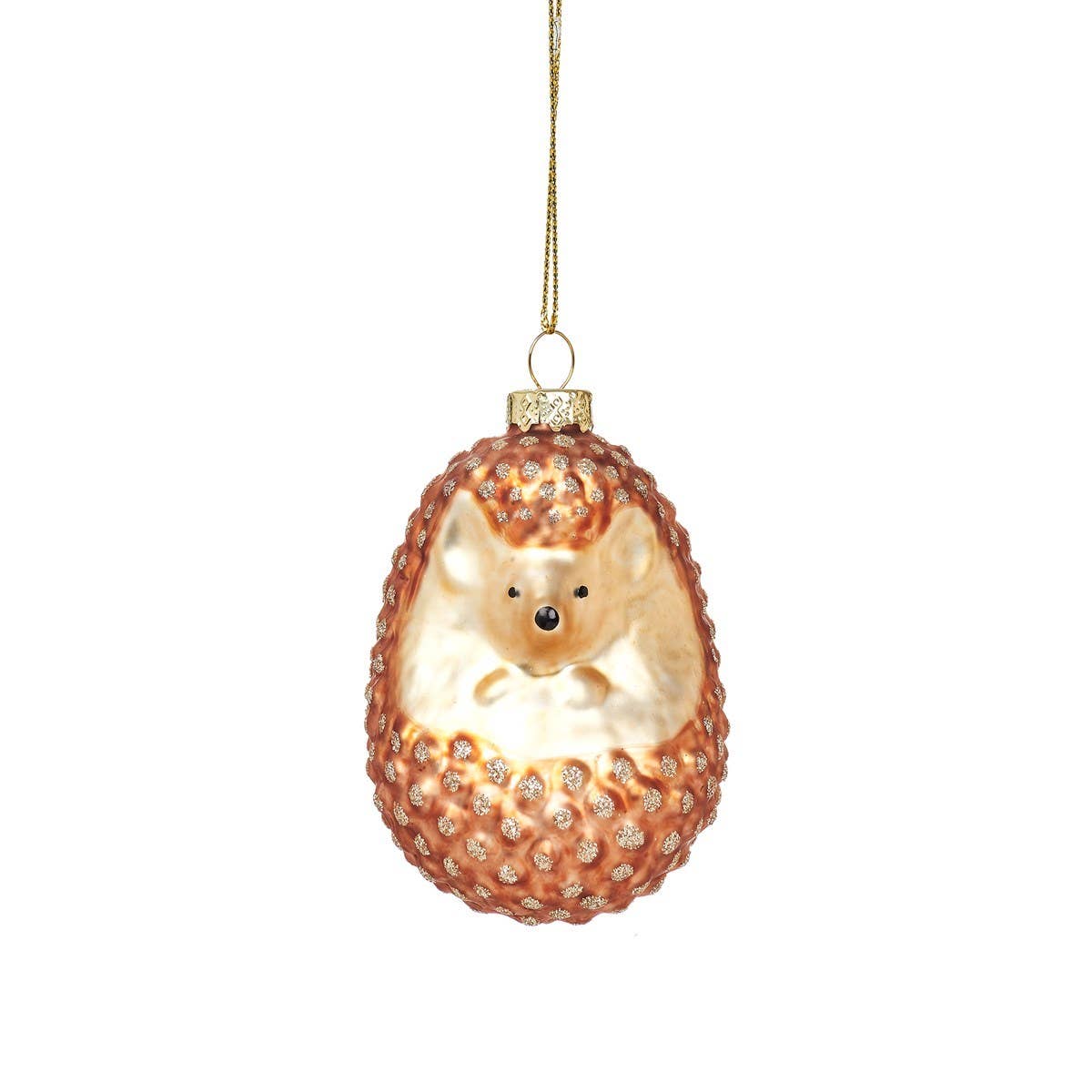 Woodland Hedgehog Christmas Bauble