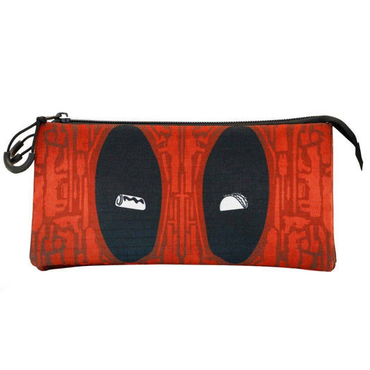 Deadpool Weapons-Triple ECO Pencil Case