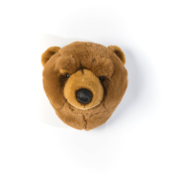 Décoration Murale Peluche Oliver l'ours brun - Wild & Soft