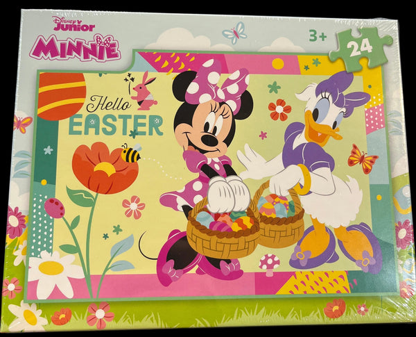 Puzzle Minnie et Daisy - Pâques "Hello Easter"