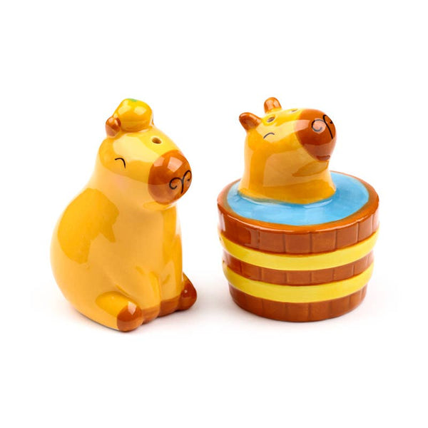 Salière et poivrière Capybaras