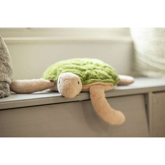 Large plush turtle | Fir green