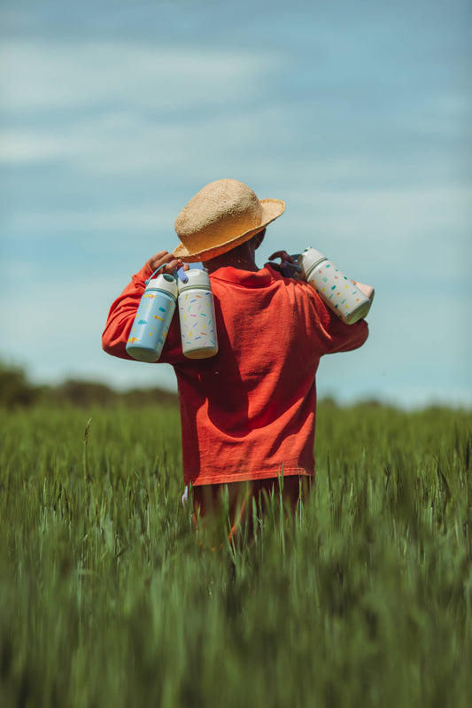 Bouteille isotherme en acier inoxydable pour enfants Flying Dog