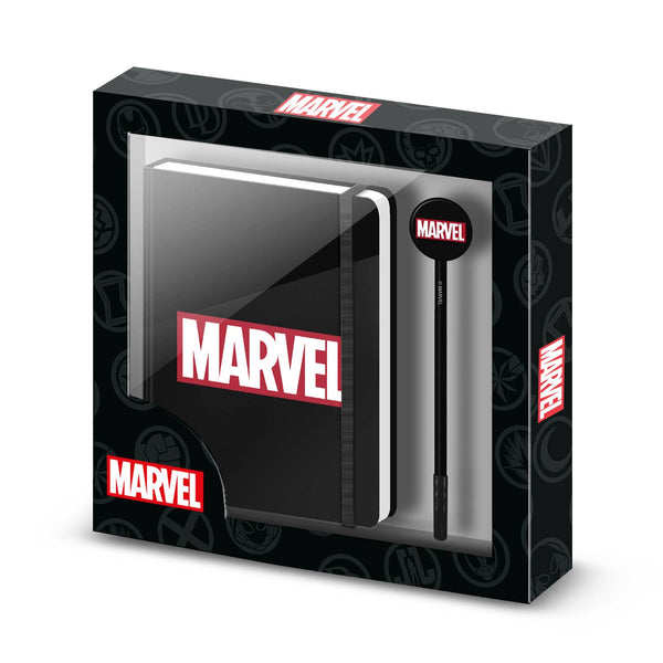 Marvel Comics Gift Set with Journal and Pen