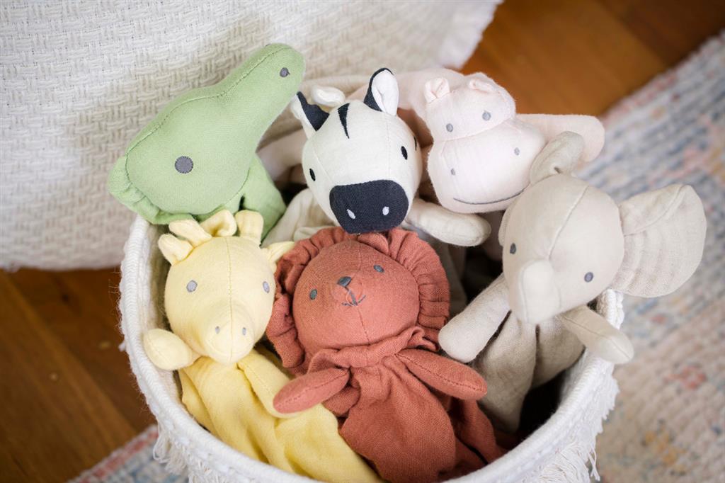 Elephant Comforter with Teething Support