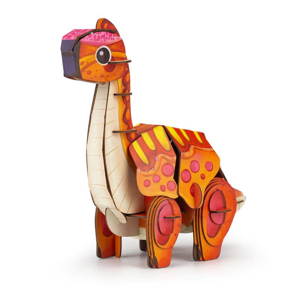 3D Puzzle Construction - Brachiosaurus