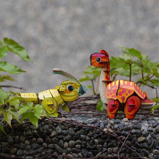 3D Puzzle Construction - Brachiosaurus