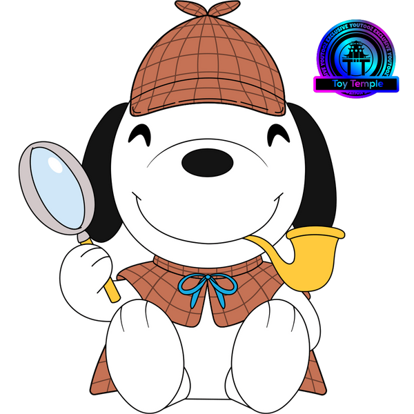 Sherlock Snoopy Plush (9in)