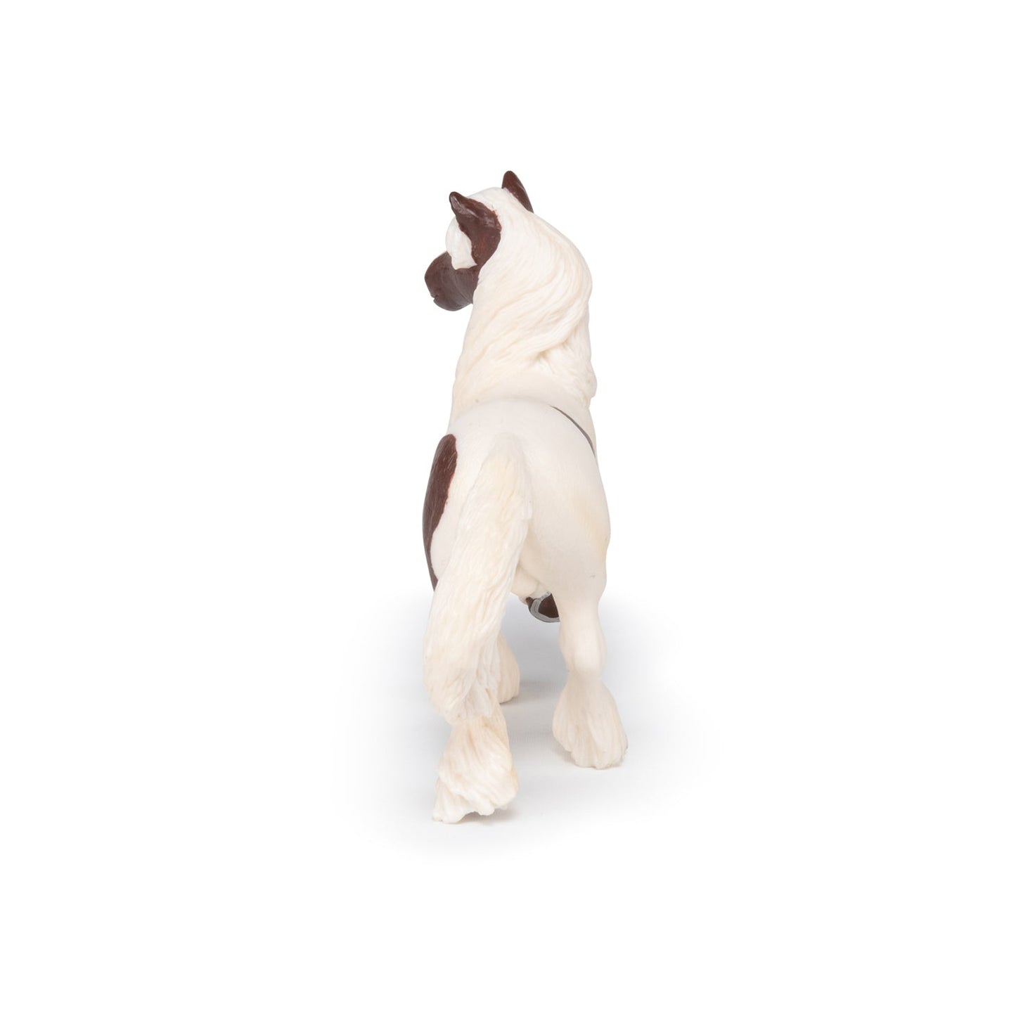 Irish Cob Piebald Figurine
