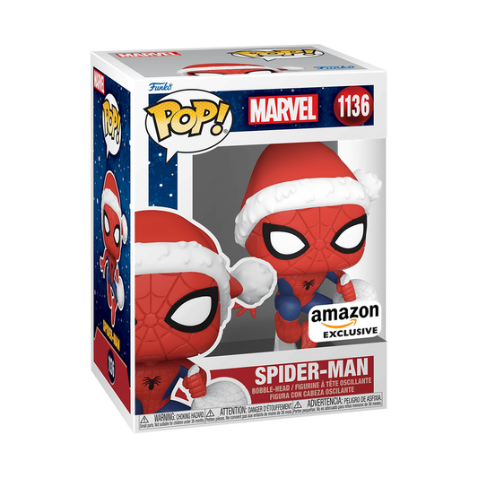 pop santa spider man 1136