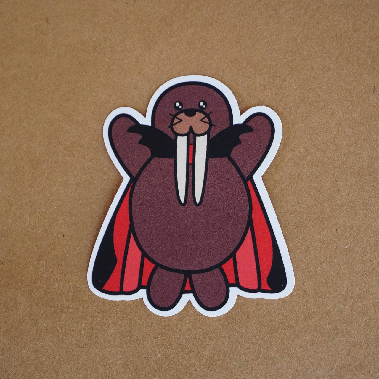 Halloween Vampire Morse Sticker