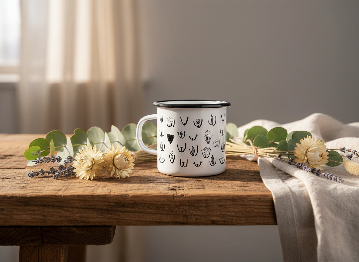 Enamel Mug - Vulvarines