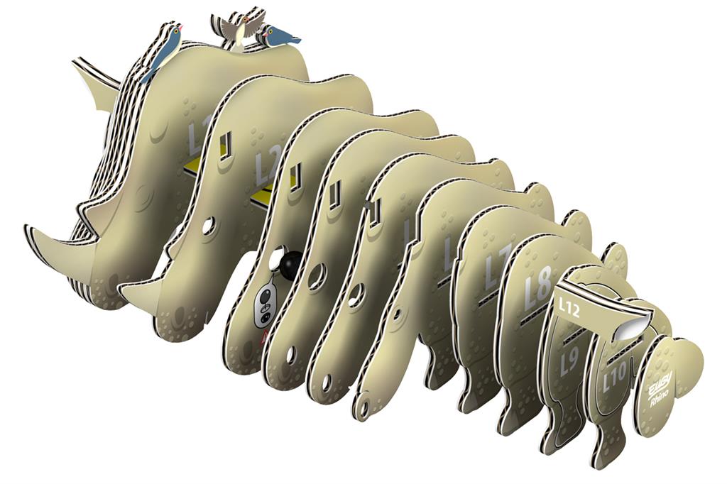 EUGY 3D - Rhinoceros