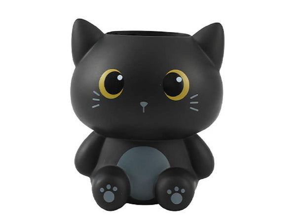 Porte-stylo 3D chat noir
