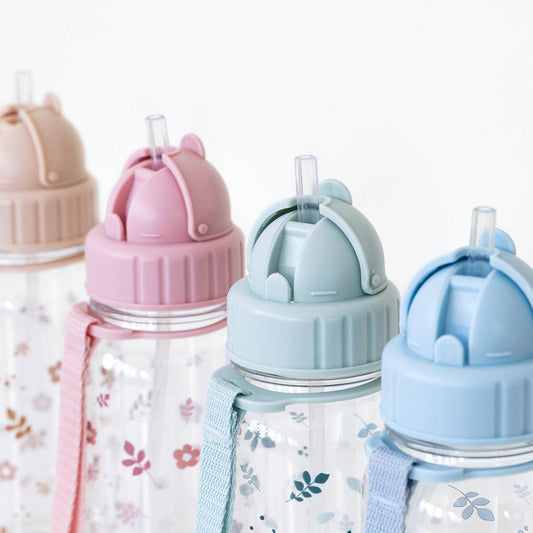 Plastic Bottle Leaves Color Blue