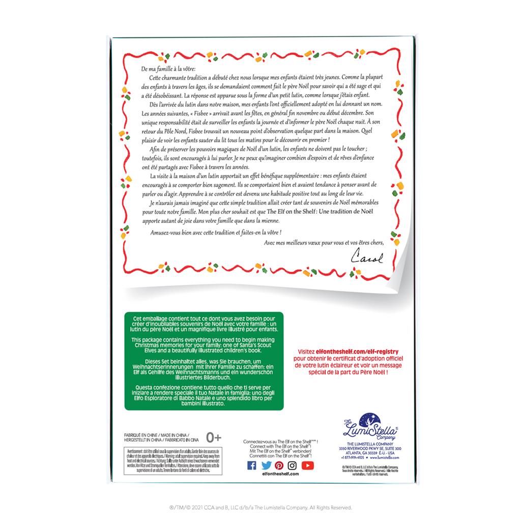 The Elf On The Shelf - Garçon Français