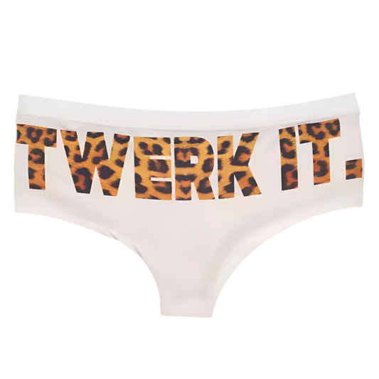 Leopard "TWERK IT" Panties