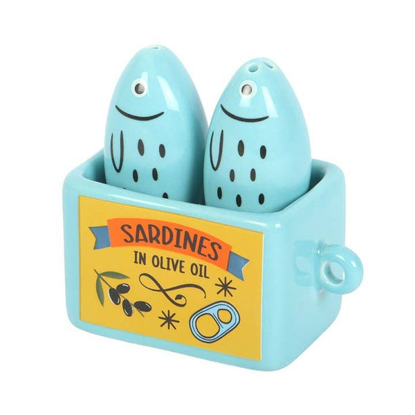 Salière et poivrière Sardines
