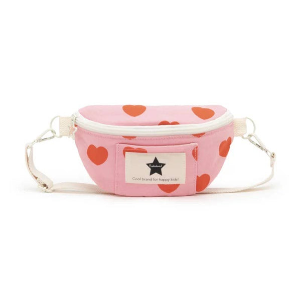 Children's Pink & Red Hearts Fanny Pack
