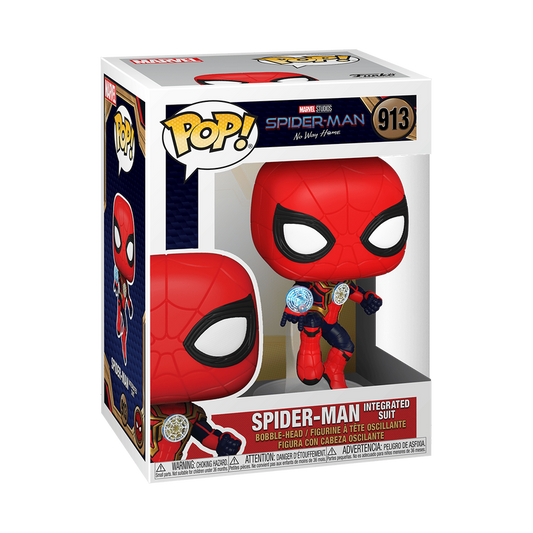 pop spider man integrated suit 913