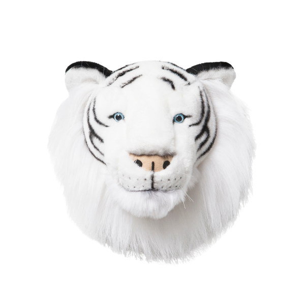 Décoration Murale Peluche Albert le Tigre Blanc - Wild & Soft