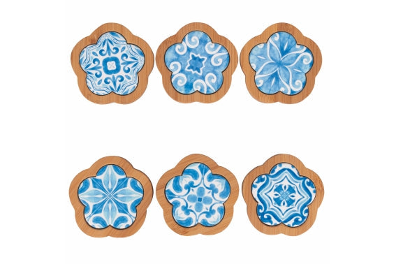 AQUAZUL DECORATIVE TILE MINI 6 ASST. - 5900662