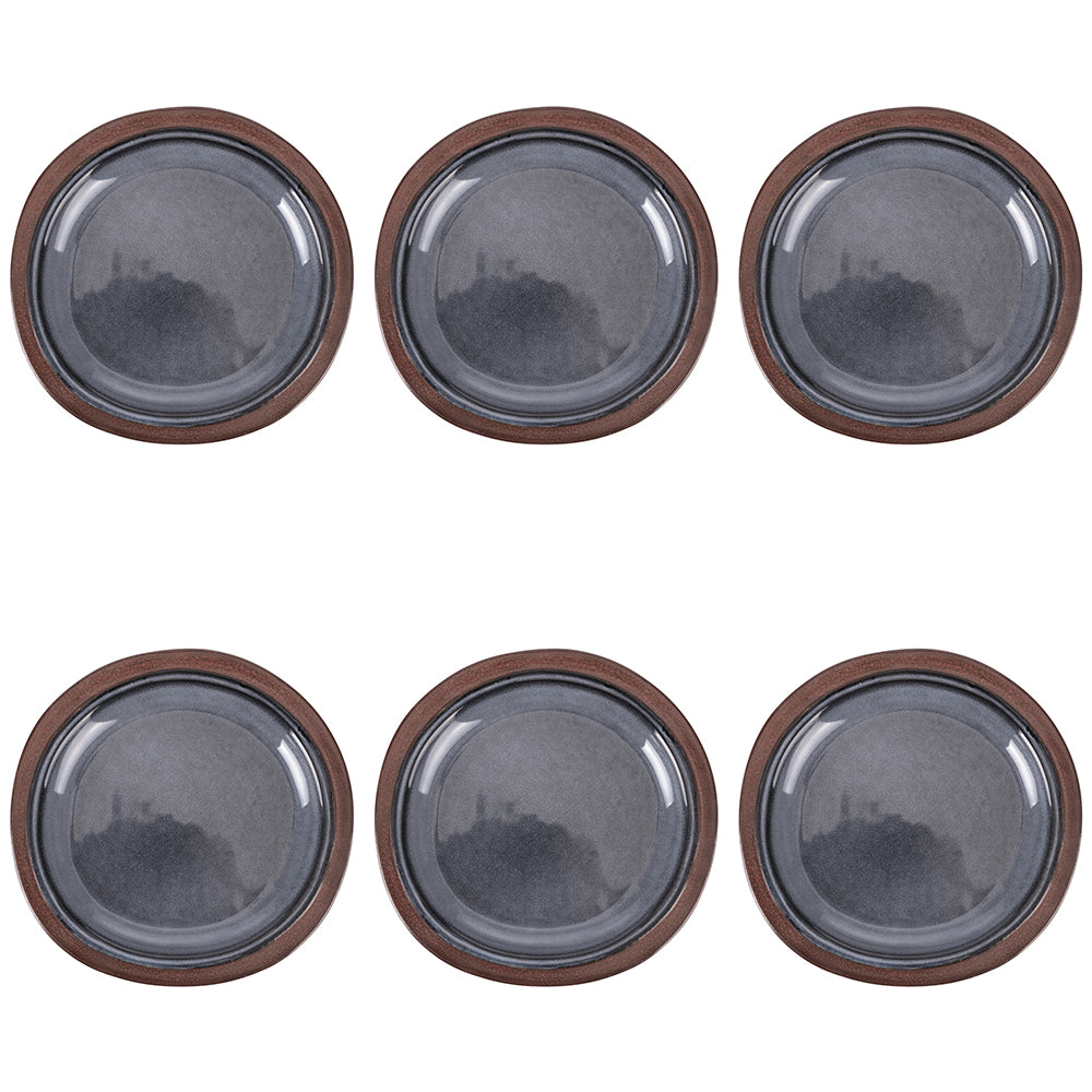 BRITTANY TERRA SET 6 PCS FRUIT PLATE - 5918724