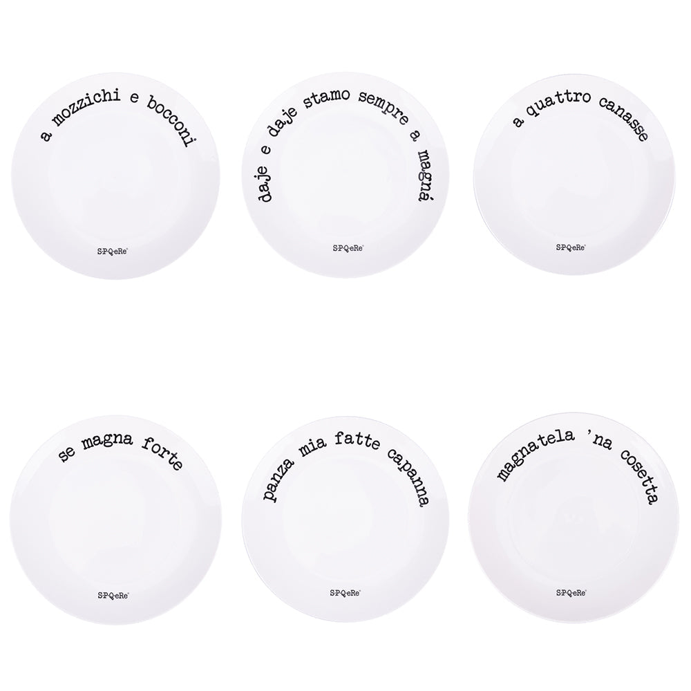 SPHERE DINNER PLATE 6 ASS. - 5919055