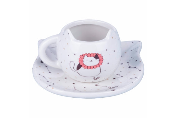 OROSCOCATS CUP AND SAUCER SET LEO - 5920347