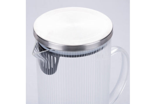 WATER BOTTLE 1400ML TRANSPARENT GLASS - 5921333